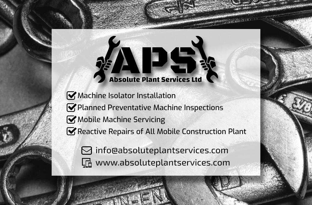 Absolute Plant Services Ltd Business Card Back
